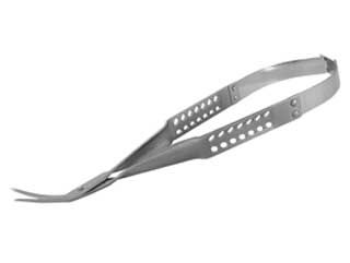 14.5 cm periodontal scissors w/ 1.75 cm curved blades 30' angle