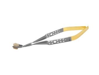 30' N/S diamond dusted contoured forceps for crown placement