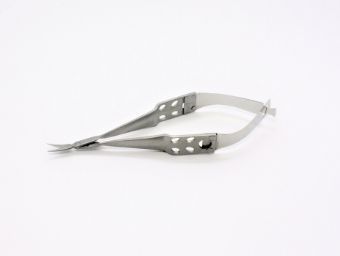 9 cm Vannas Scissors with 3mm curved Blades