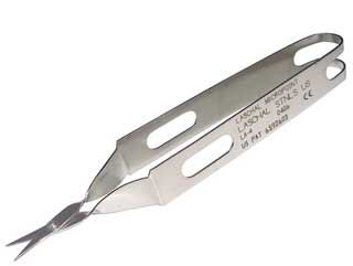 11.5 cm scissors w/ 1.25 cm straight sharp/sharp blades