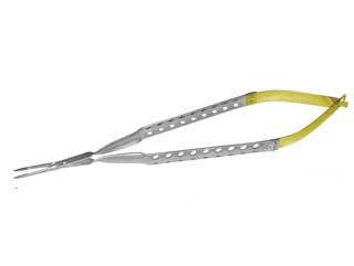 18.50 cm suture tying forceps,with carbide inserts and round handles