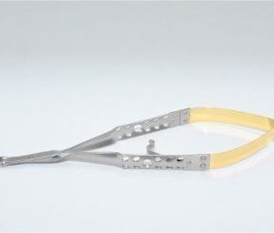 15cm universal needleholder straight tips, round handle